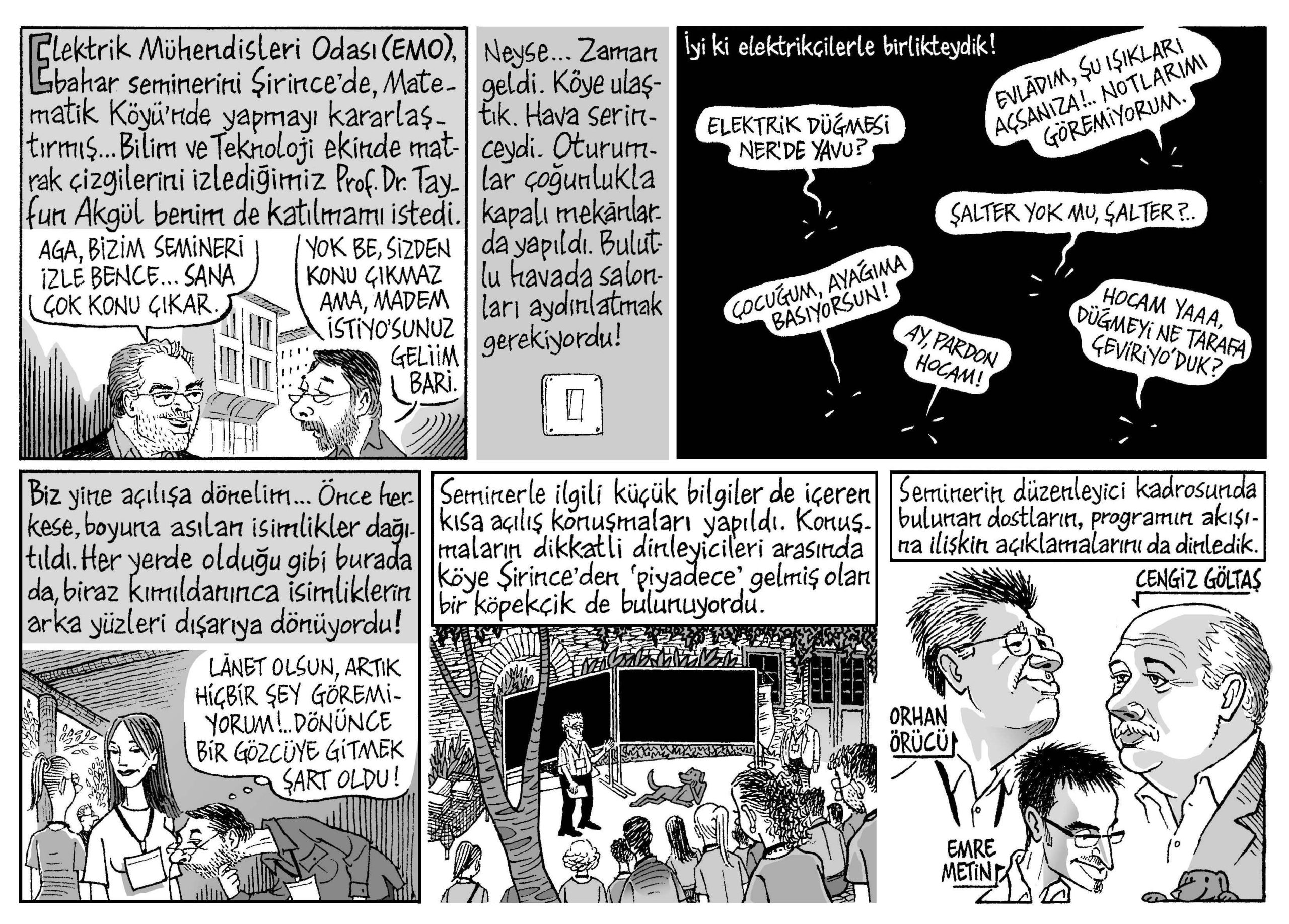 Çizgilerle Akademik Kamp