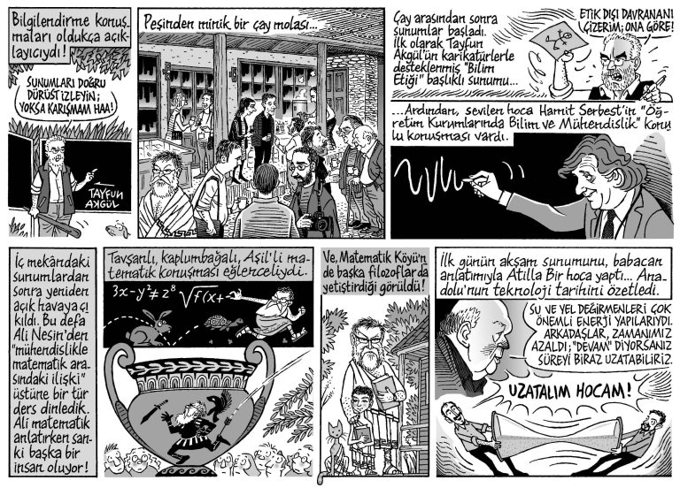 Çizgilerle Akademik Kamp